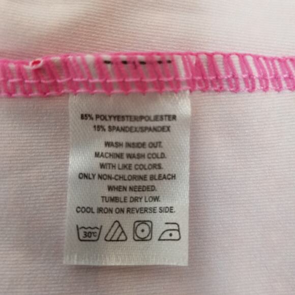 Cabana Life Women's Hooded Long Sleeve SPF Pink Beach Cover Up Size Large - Picture 6 of 7